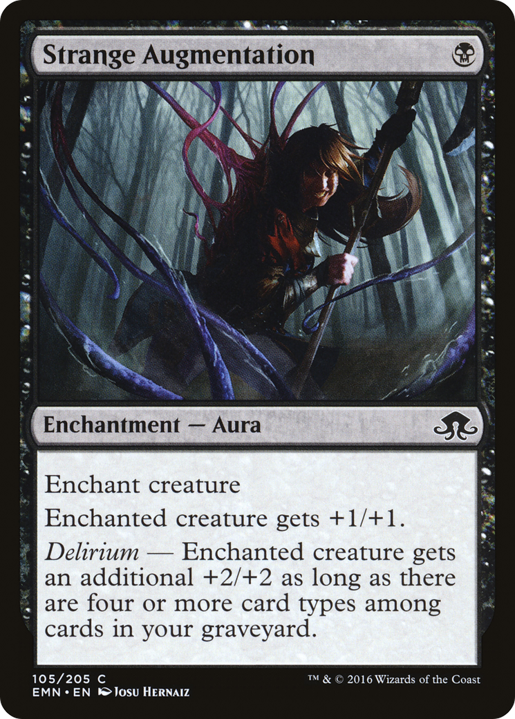 Image of Strange Augmentation (EMN-105) - Eldritch Moon Foil