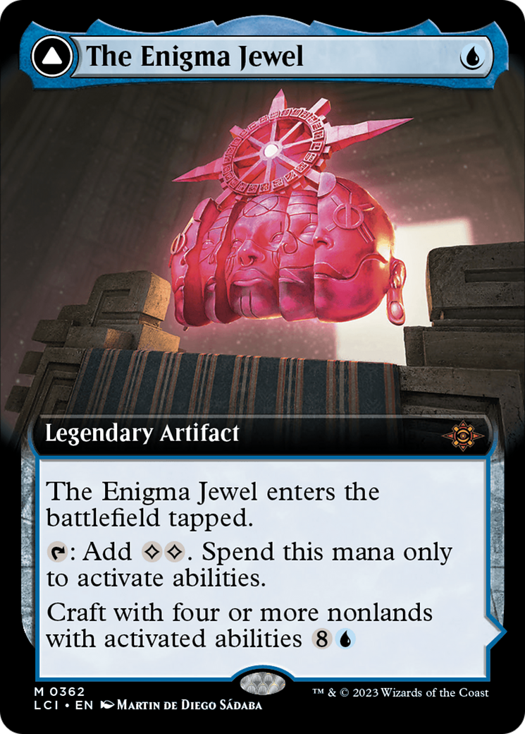 Image of The Enigma Jewel (Extended Art) (LCI-362) - The Lost Caverns of Ixalan: (Extended Art) Foil