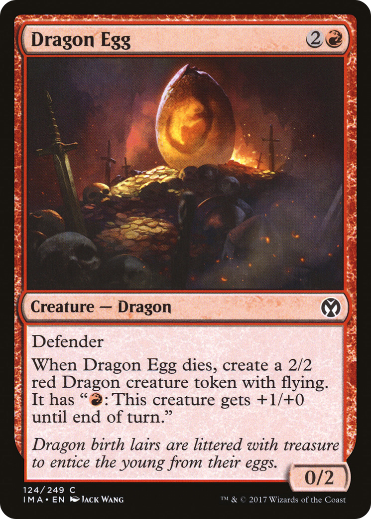 Image of Dragon Egg (IMA-124) - Iconic Masters Foil