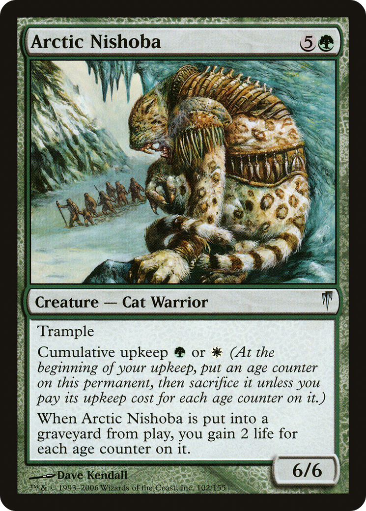 Image of Arctic Nishoba (CSP-102) - Coldsnap Foil