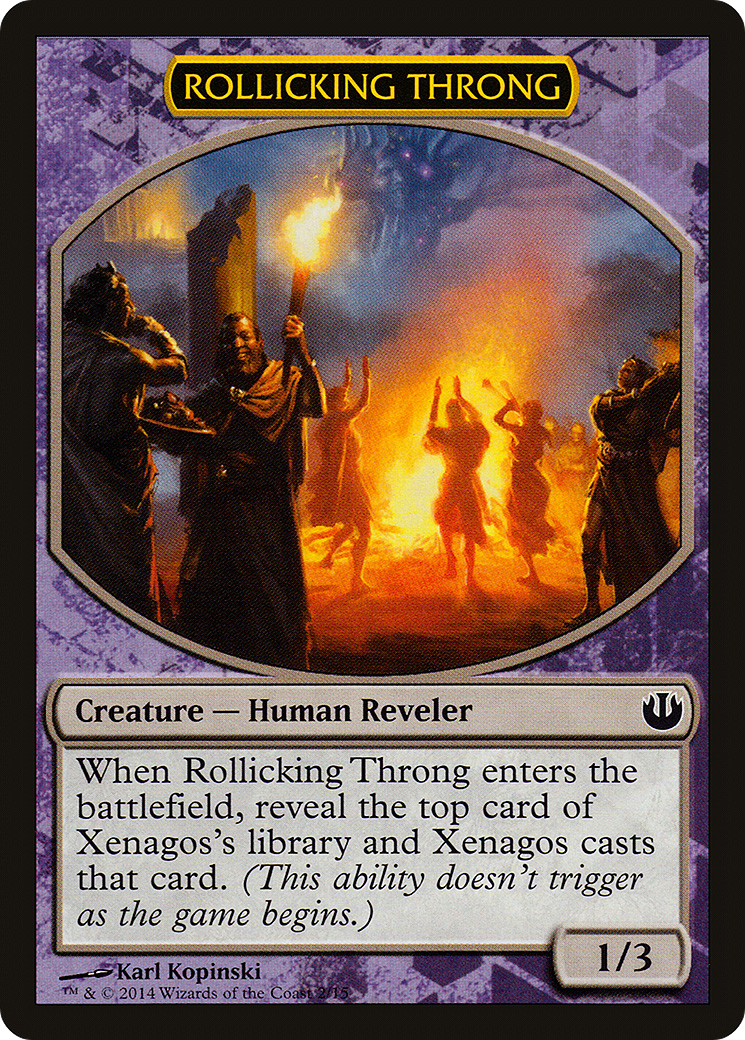 Image of Rollicking Throng (TDAG-002) - Defeat a God