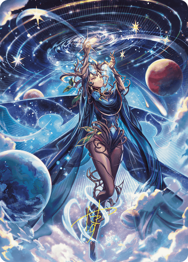 Image of Omniscience // Omniscience (AWOE-078) - Wilds of Eldraine Art Series (Borderless) Foil