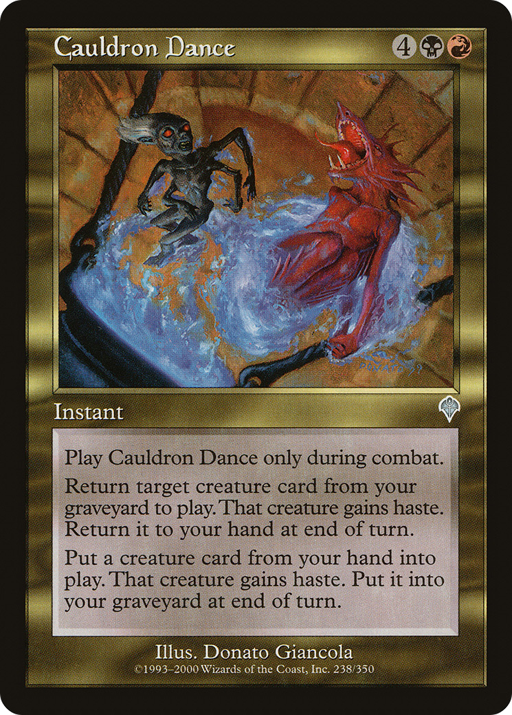 Image of Cauldron Dance (INV-238) - Invasion Foil