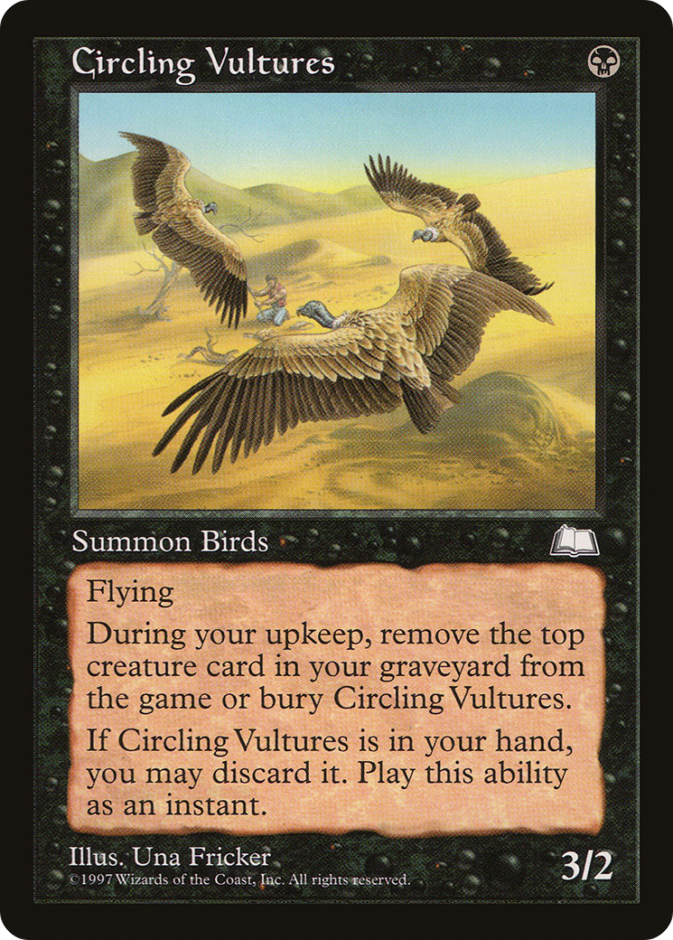 Image of Circling Vultures (WTH-) - Weatherlight