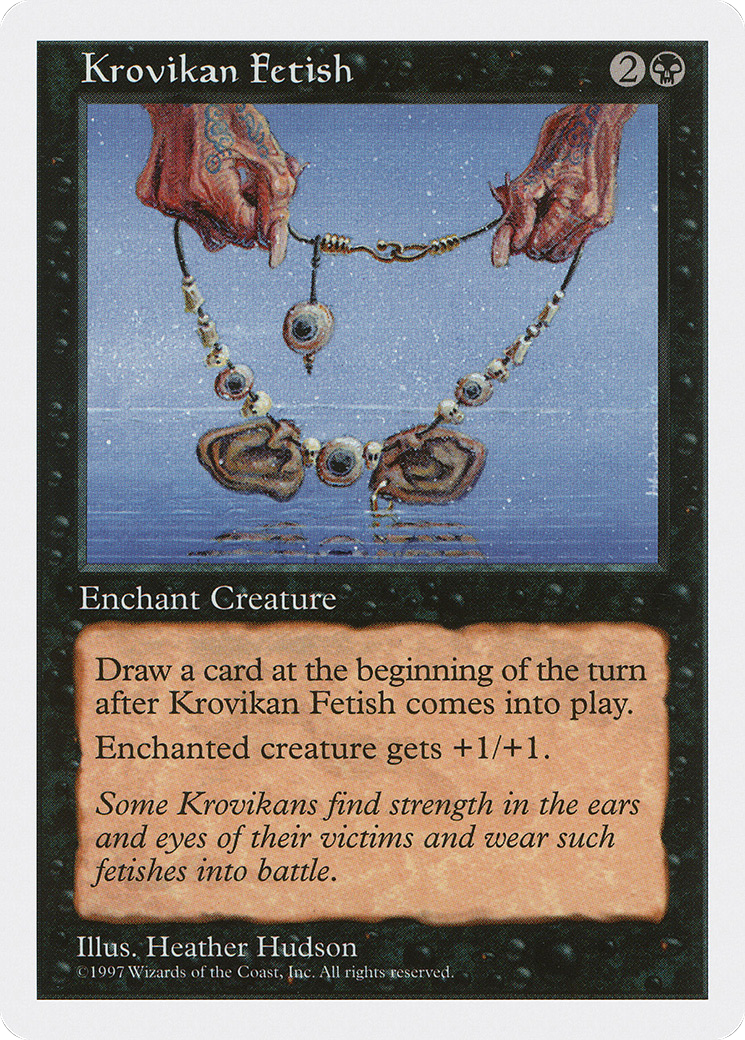 Image of Krovikan Fetish (5ED-) - Fifth Edition