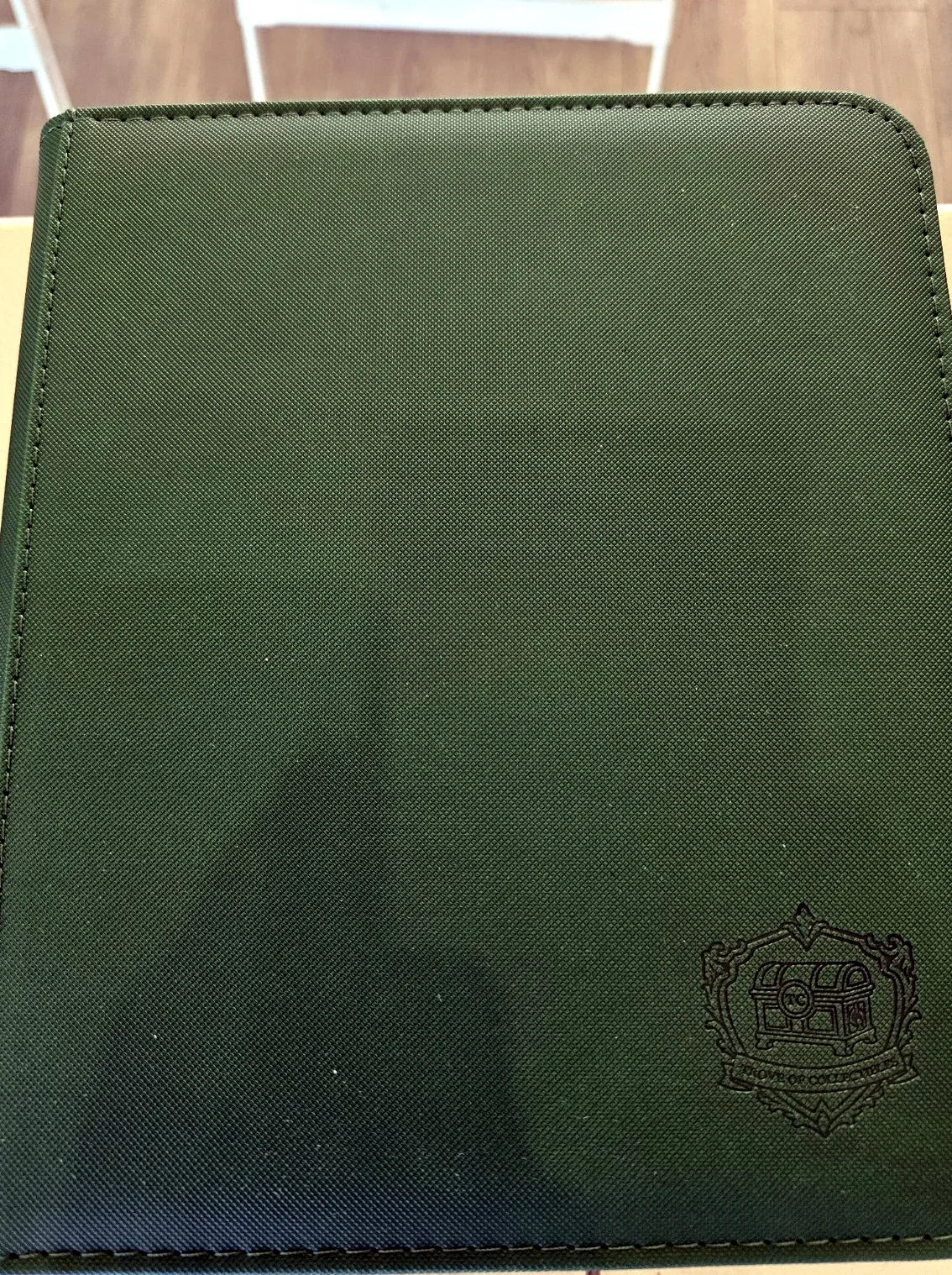 Image of TroveOfCollectible 4 Pocket Toploader Binder Green