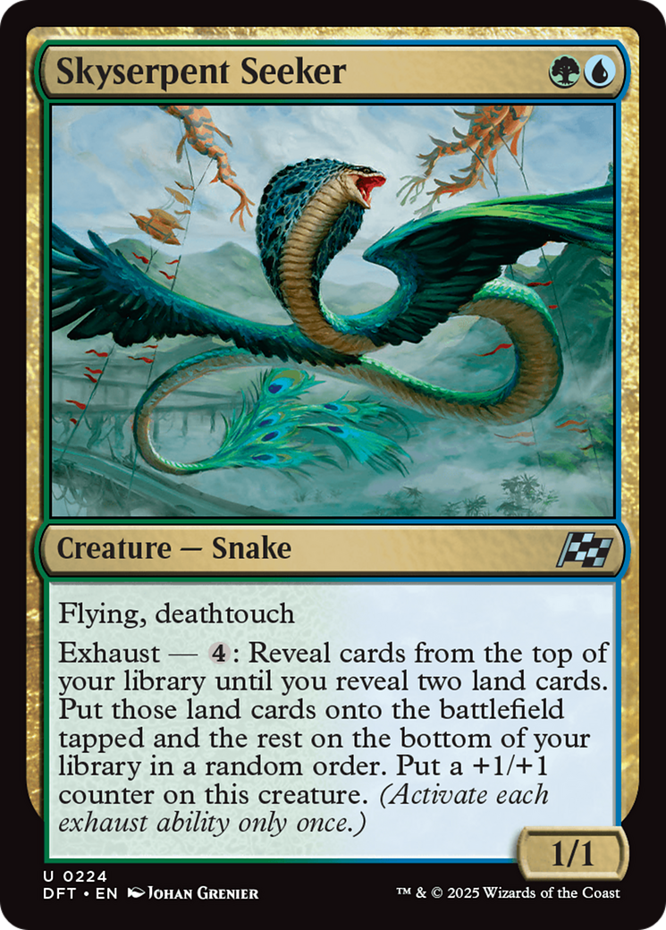 Image of Skyserpent Seeker (DFT-224) - Aetherdrift Foil