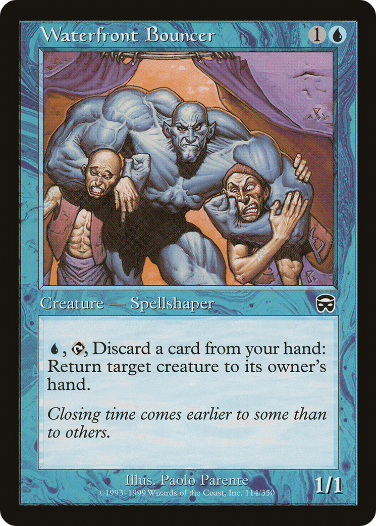 Image of Waterfront Bouncer (MMQ-114) - Mercadian Masques