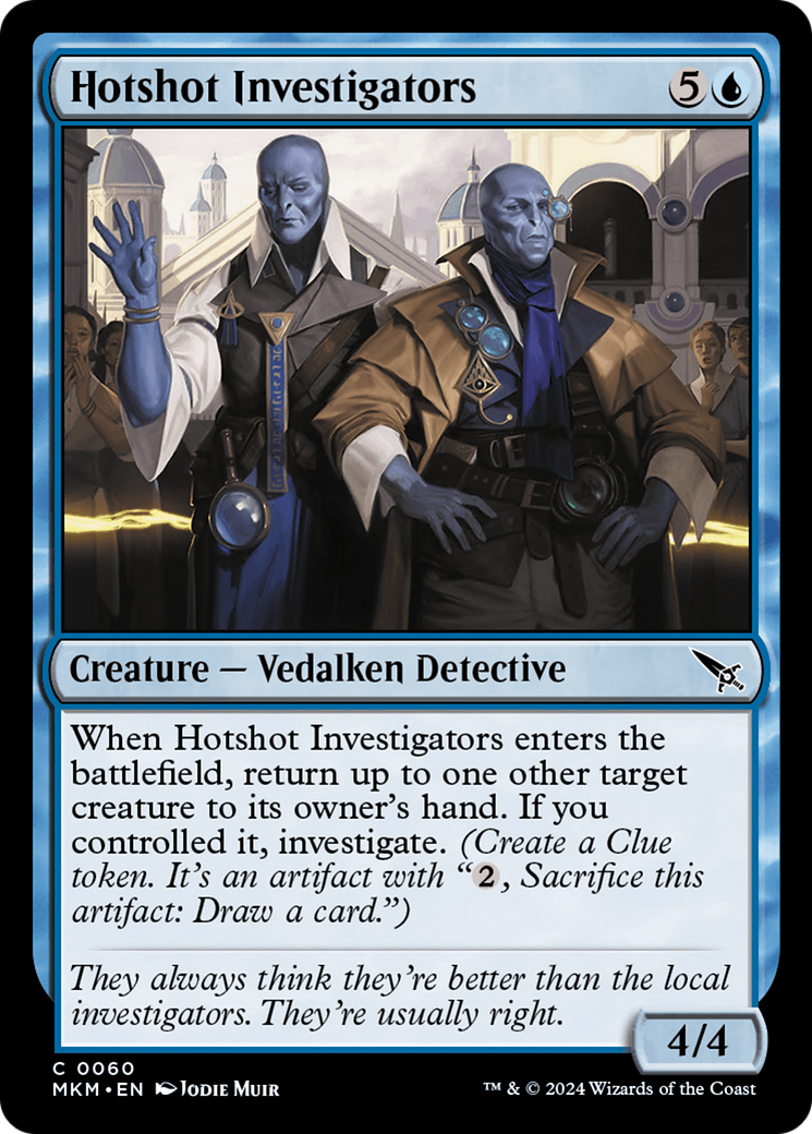 Image of Hotshot Investigators (MKM-060) - Murders at Karlov Manor Foil