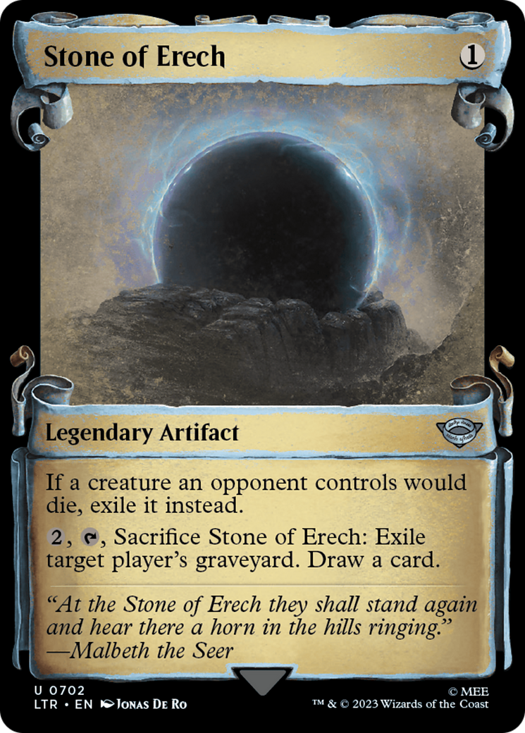 Image of Stone of Erech (Showcase Scrolls) (LTR-702) - The Lord of the Rings: Tales of Middle-earth: (Showcase)