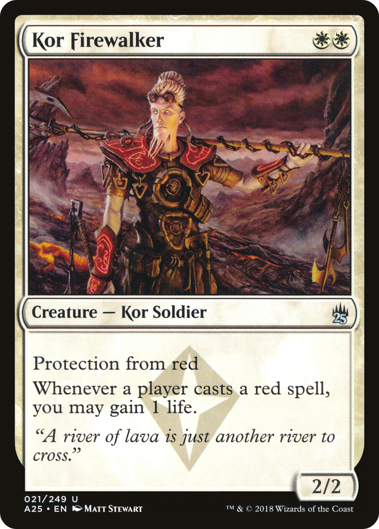 Image of Kor Firewalker (A25-021) - Masters 25
