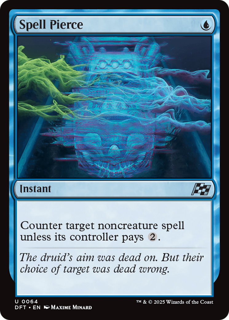 Image of Spell Pierce (DFT-064) - Aetherdrift Foil