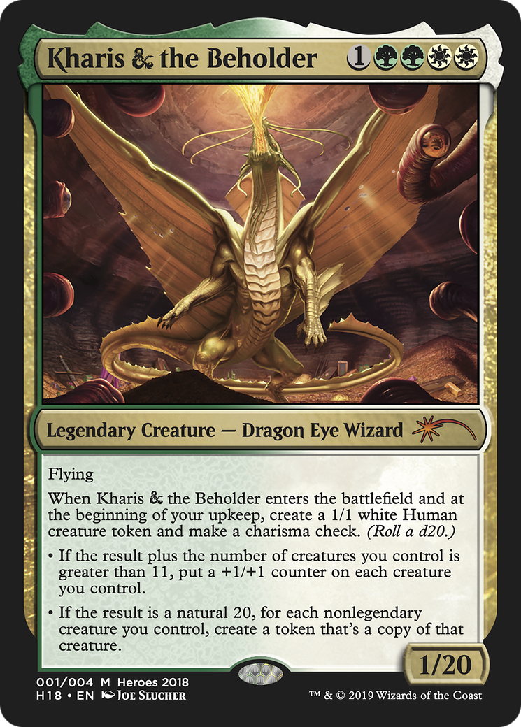 Image of Kharis & The Beholder (UMP-001) - 2018 Heroes of the Realm