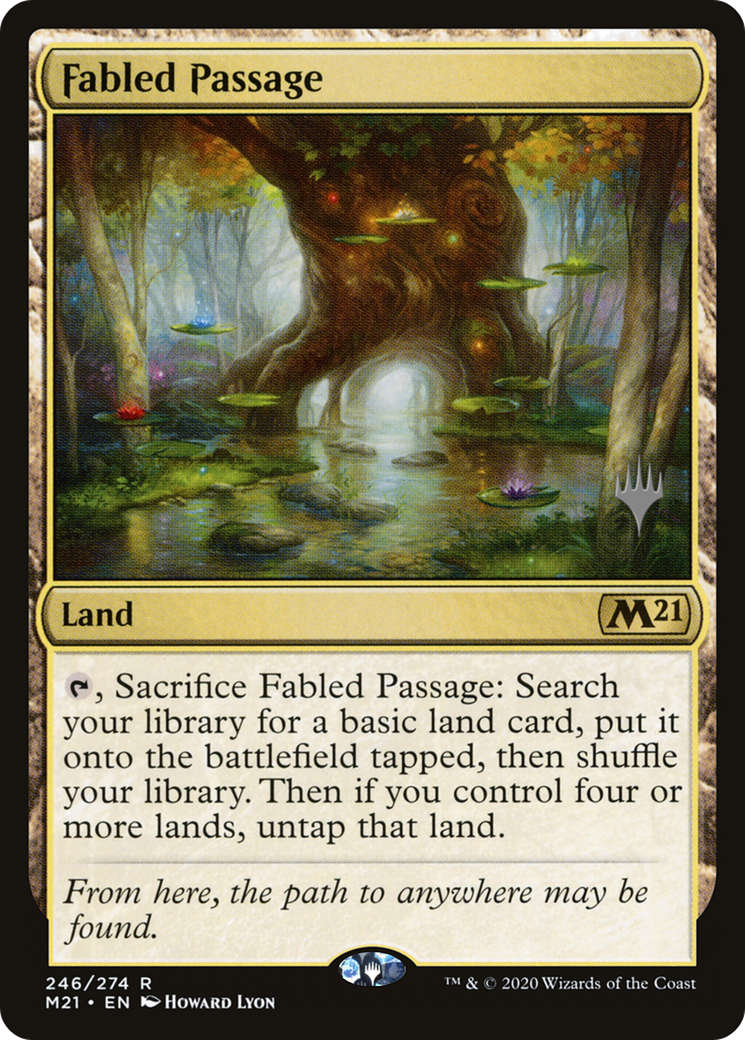 Image of Fabled Passage (PPM21-246) - Core Set 2021 Promos Foil
