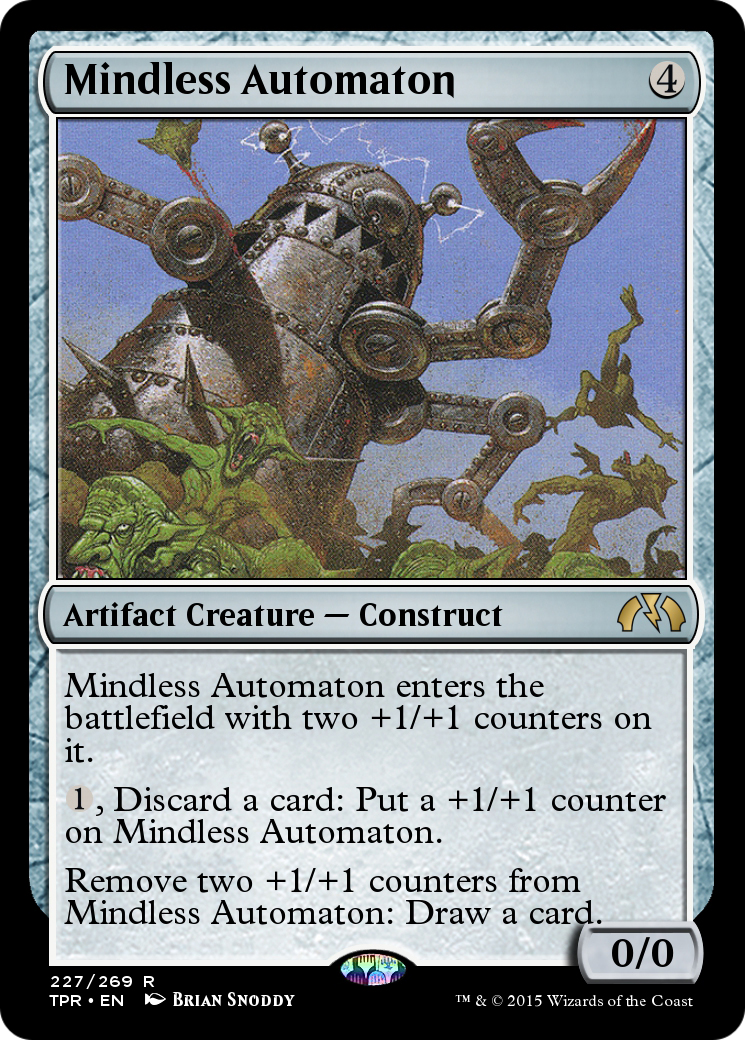 Image of Mindless Automaton (TPR-227) - Tempest Remastered Foil