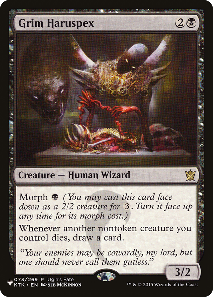 Image of Grim Haruspex (LIST-UGIN-73) - The List