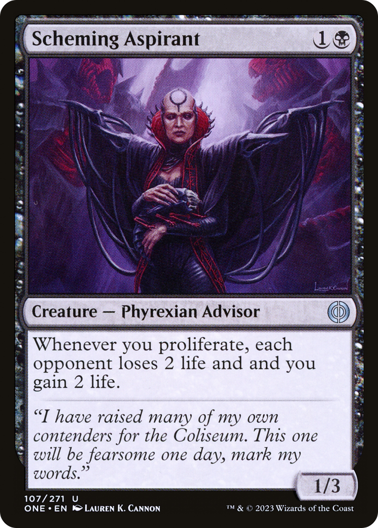 Image of Scheming Aspirant (ONE-107) - Phyrexia: All Will Be One