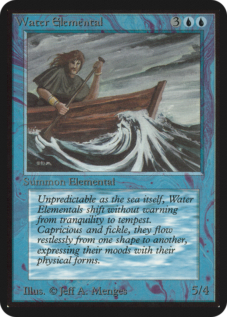 Image of Water Elemental (LEA-) - Limited Edition Alpha