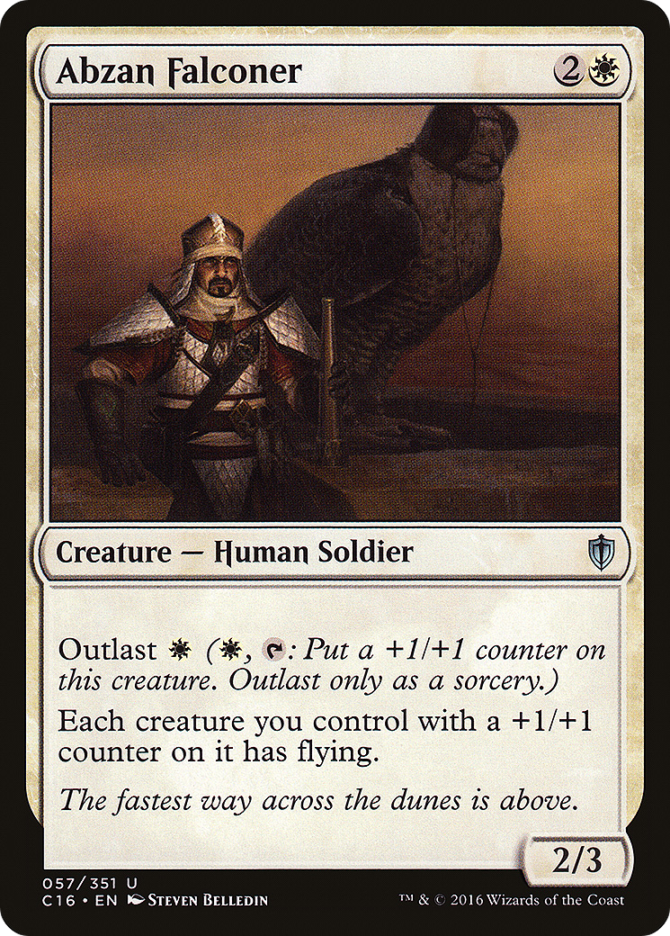 Image of Abzan Falconer (C16-057) - Commander 2016