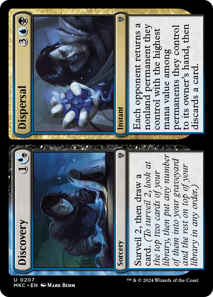Image of Discovery // Dispersal (MKC-207) - Murders at Karlov Manor Commander