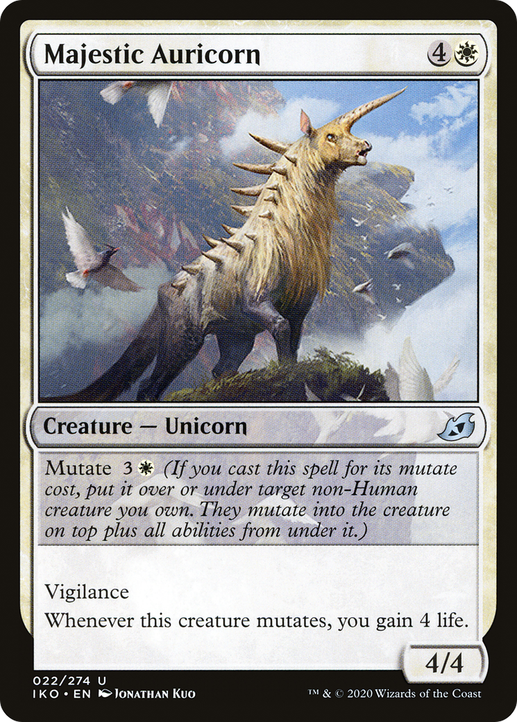 Image of Majestic Auricorn (IKO-022) - Ikoria: Lair of Behemoths
