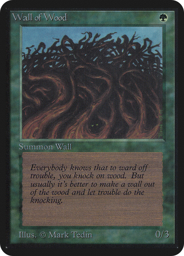 Image of Wall of Wood (LEA-) - Limited Edition Alpha
