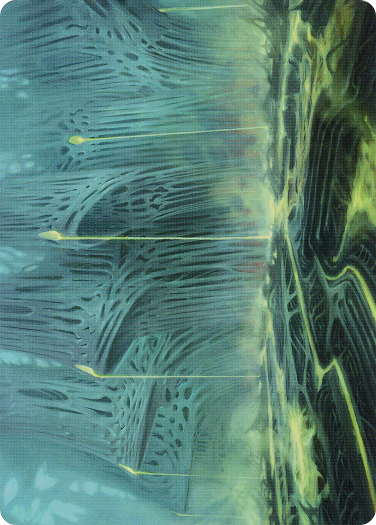 Image of Swamp // Swamp (AONE-063) - Phyrexia: All Will Be One Art Series (Borderless)
