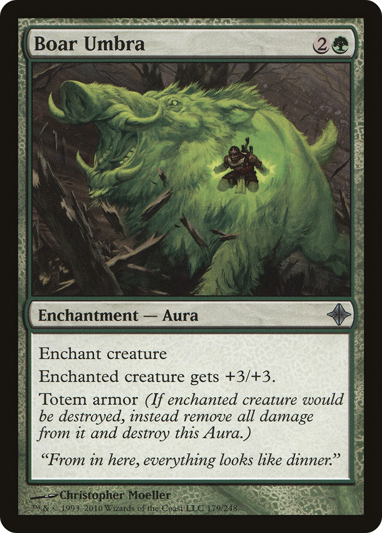Image of Boar Umbra (ROE-179) - Rise of the Eldrazi