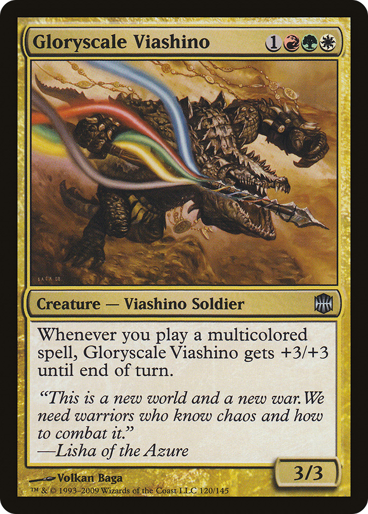 Image of Gloryscale Viashino (ARB-120) - Alara Reborn