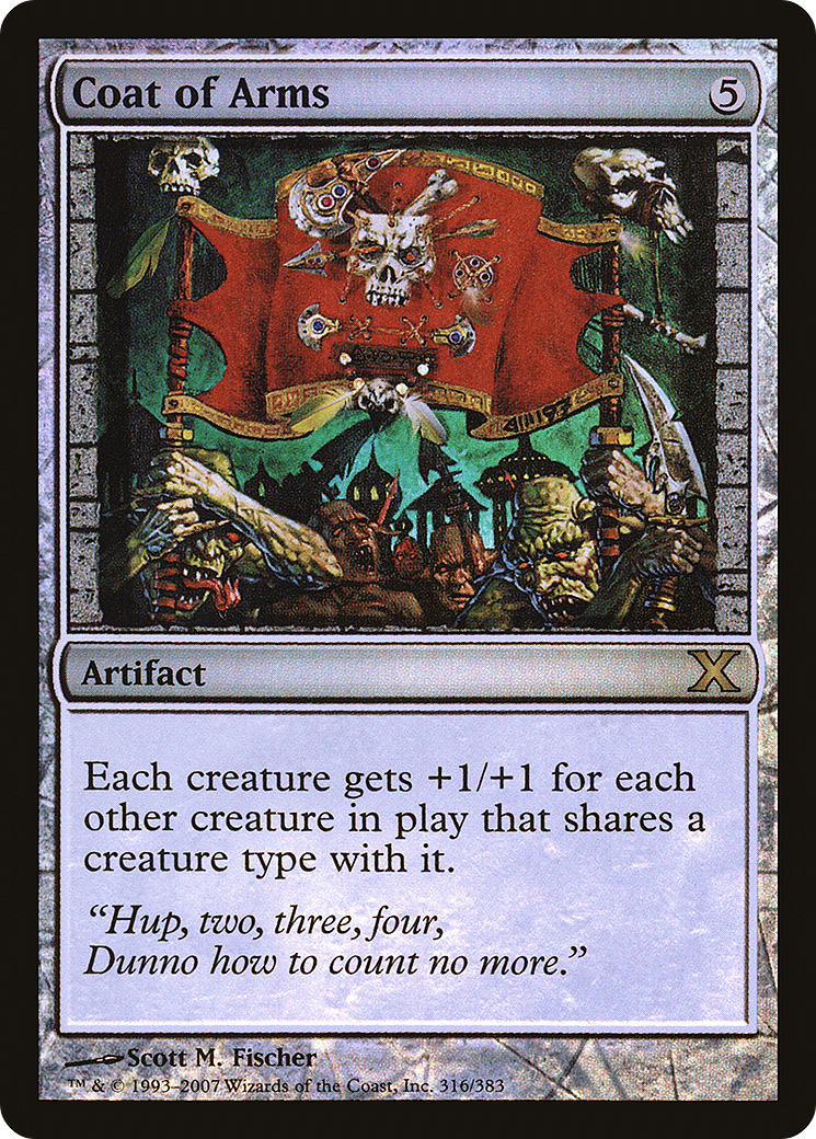 Image of Coat of Arms (10E-316★) - Tenth Edition Foil