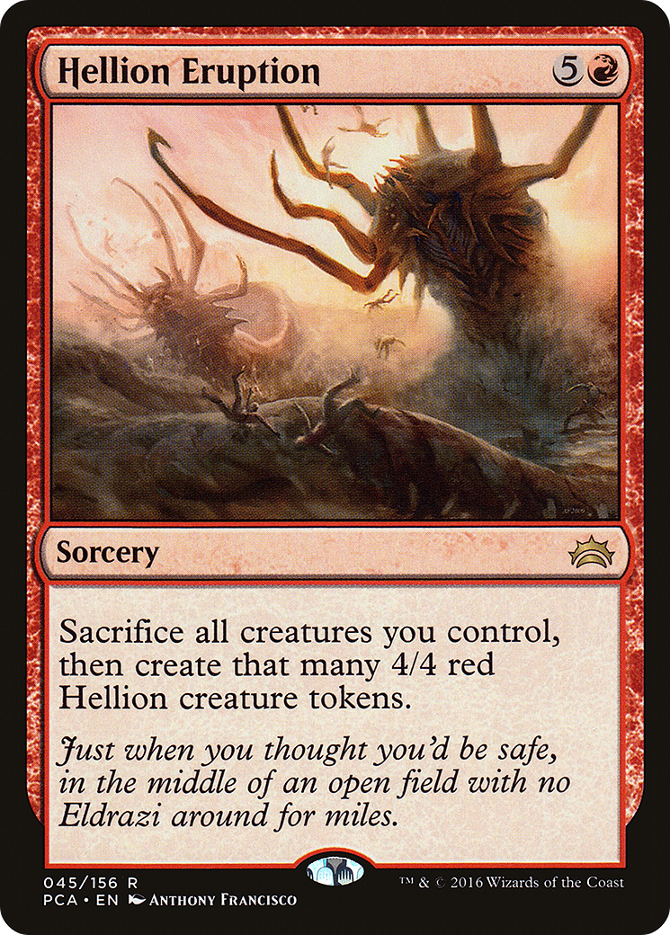 Image of Hellion Eruption (PCA-045) - Planechase Anthology