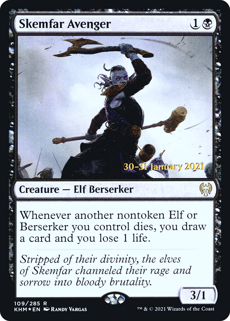 Image of Skemfar Avenger (PRE-109S) - Kaldheim Promos Foil