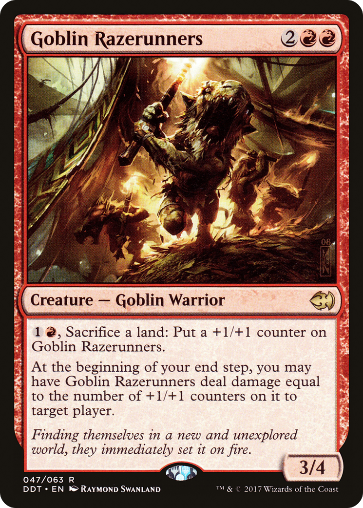 Image of Goblin Razerunners (DDT-047) - Duel Decks: Merfolk vs. Goblins