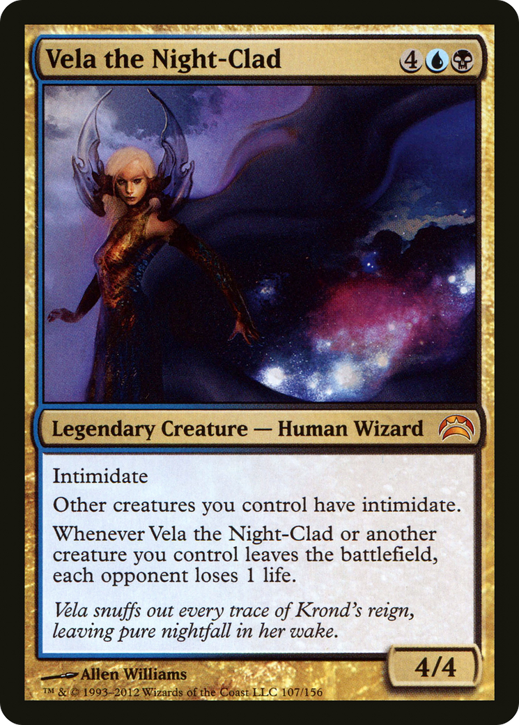 Image of Vela the Night-Clad (PC2-107) - Planechase 2012