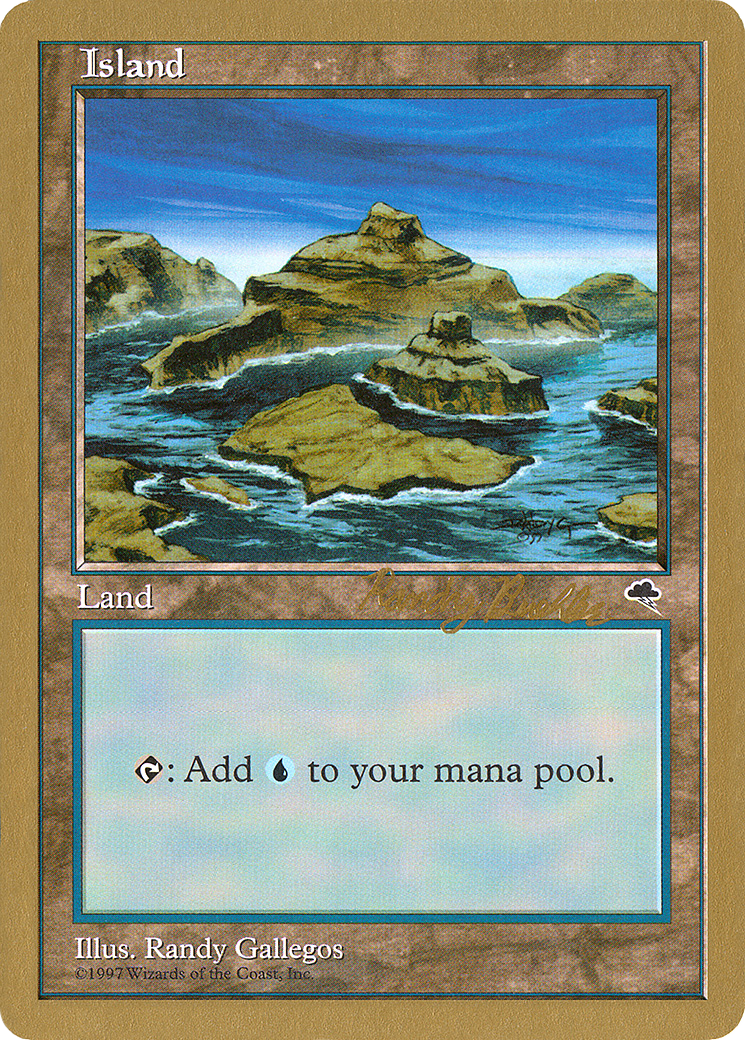 Image of Island (Inlet) - 1998 Randy Buehler (TMP) (WCD-) - World Championship Decks 1998