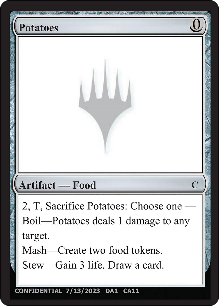 Image of Potatoes (UNK-CAA) - Unknown Event