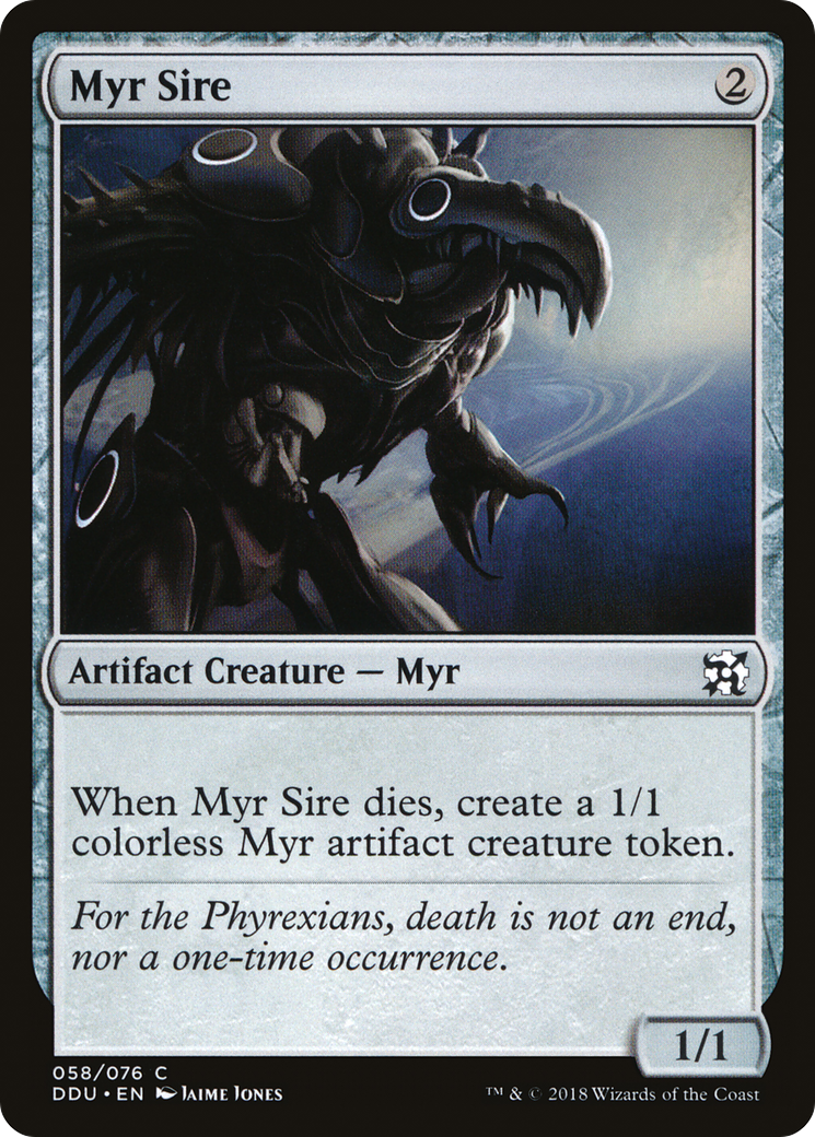 Image of Myr Sire (DDU-058) - Duel Decks: Elves vs. Inventors