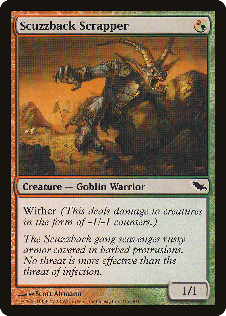 Image of Scuzzback Scrapper (SHM-217) - Shadowmoor Foil