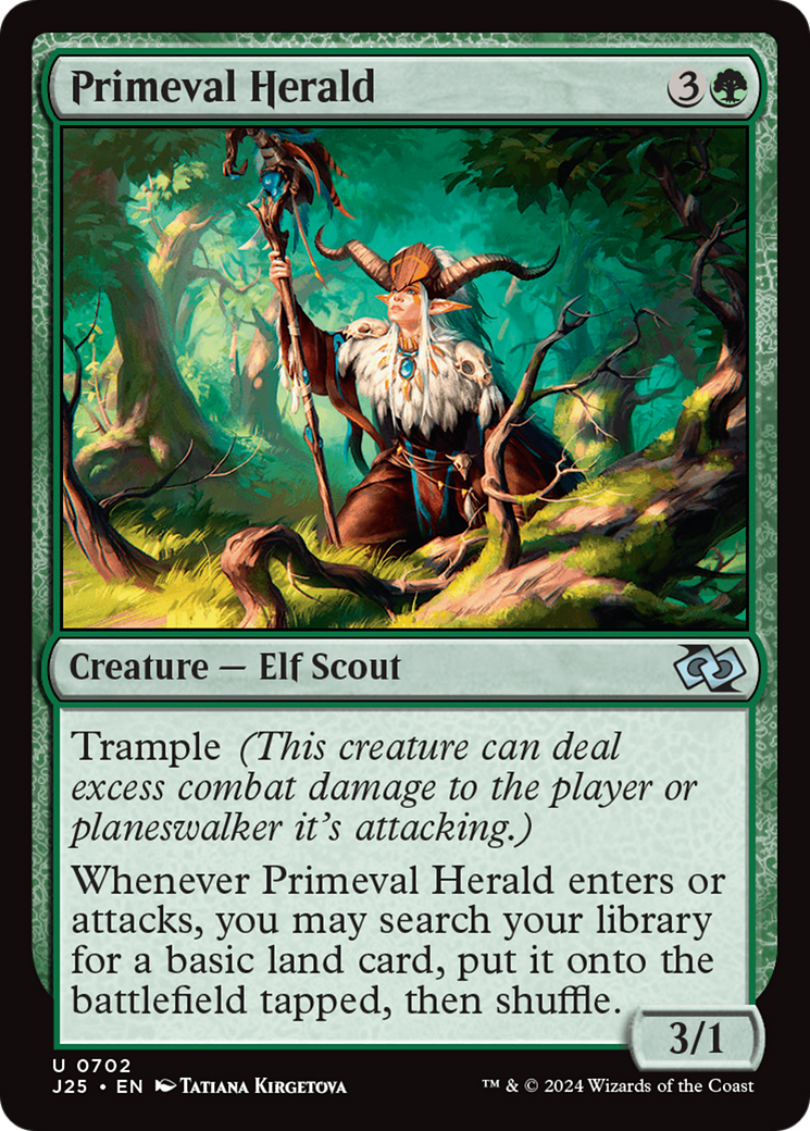 Image of Primeval Herald (J25-702) - Foundations Jumpstart