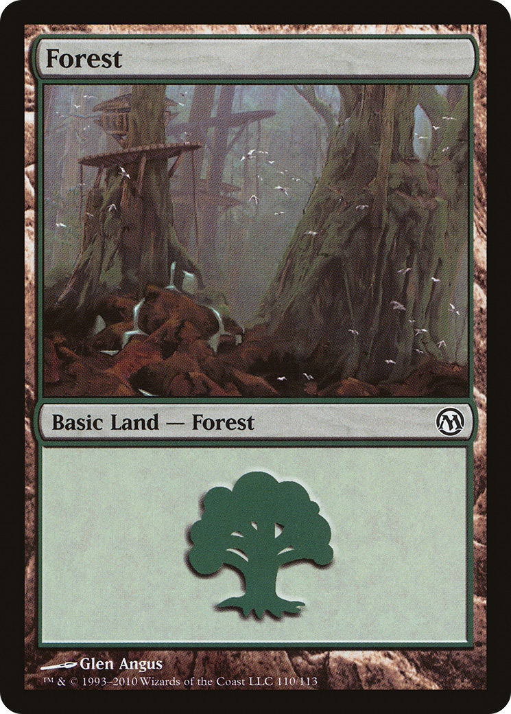 Image of Forest (110) (DPA-110) - Duels of the Planeswalkers