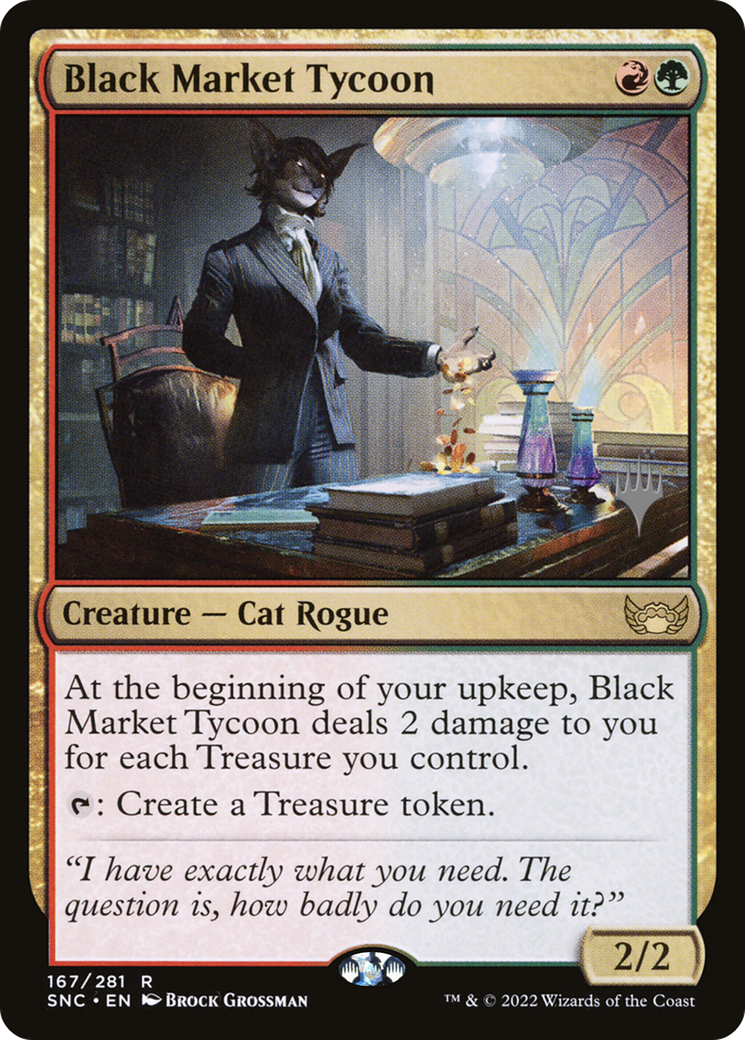 Image of Black Market Tycoon (PPSNC-167) - Streets of New Capenna Promos