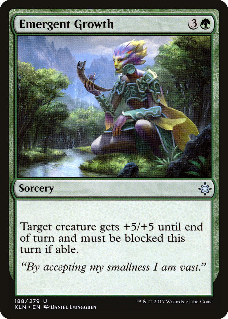 Image of Emergent Growth (XLN-188) - Ixalan Foil