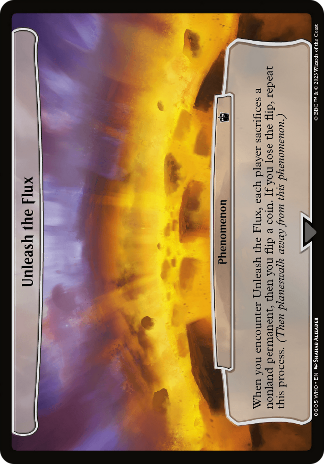Image of Unleash the Flux (WHO-605) - Doctor Who
