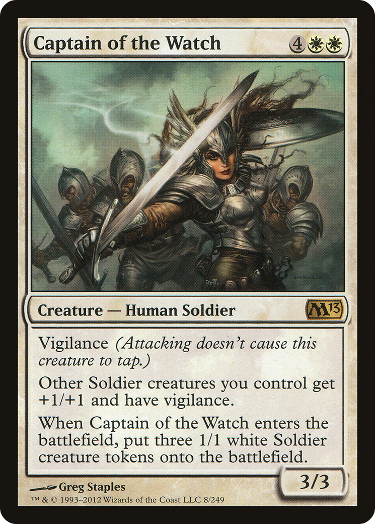 Image of Captain of the Watch (M13-008) - Magic 2013 Foil