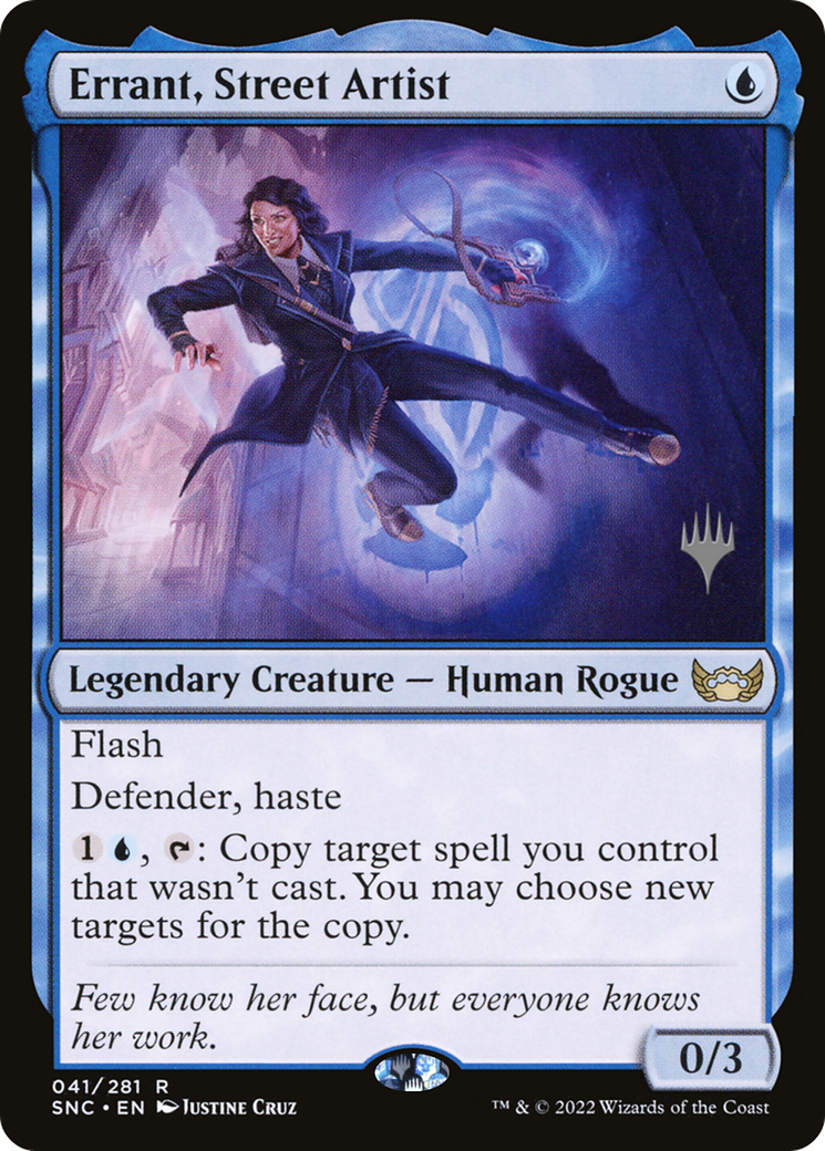 Image of Errant, Street Artist (PPSNC-041) - Streets of New Capenna Promos