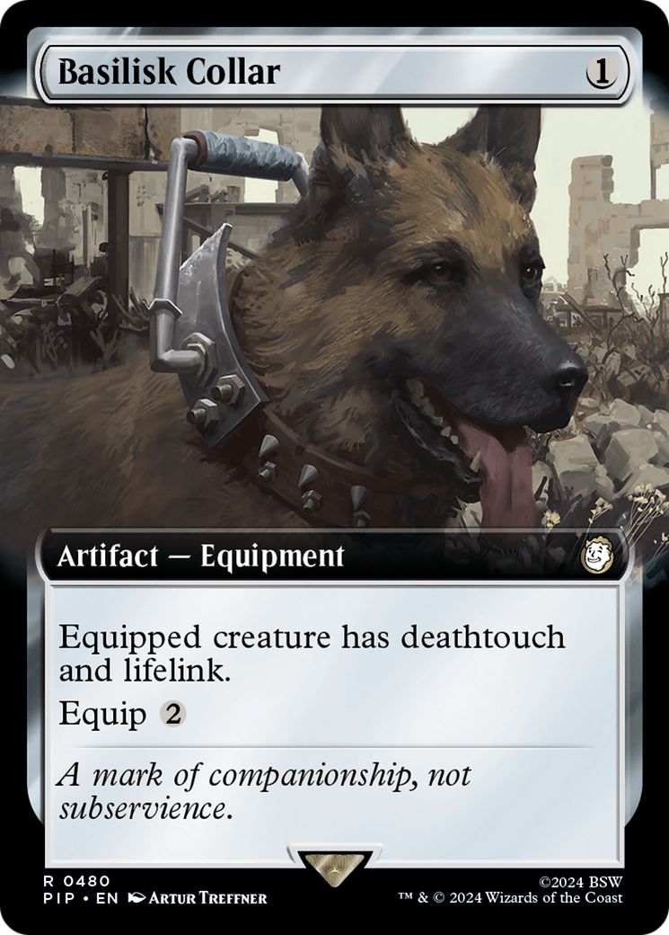 Image of Basilisk Collar (Extended Art) (PIP-480) - Fallout: (Extended Art) Foil