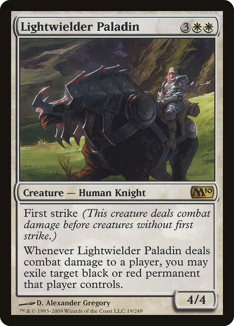Image of Lightwielder Paladin (M10-019) - Magic 2010 Foil