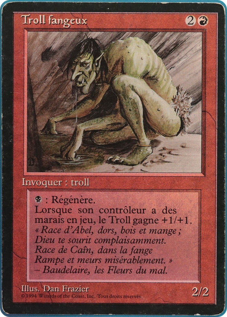 Image of Sedge Troll (FBB-) - Foreign Black Border