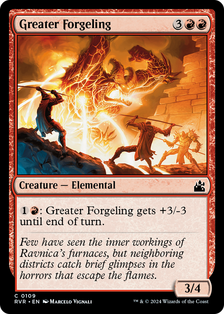 Image of Greater Forgeling (RVR-109) - Ravnica Remastered