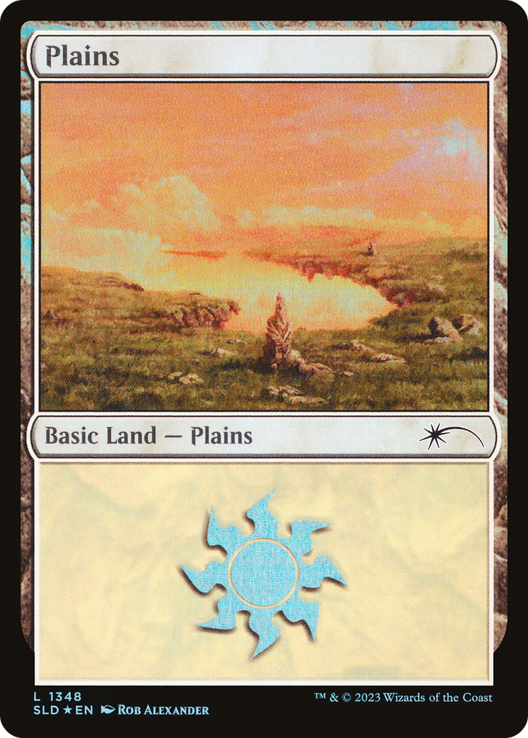 Image of Plains (1348) (SLD-1348) - Secret Lair Drop Foil